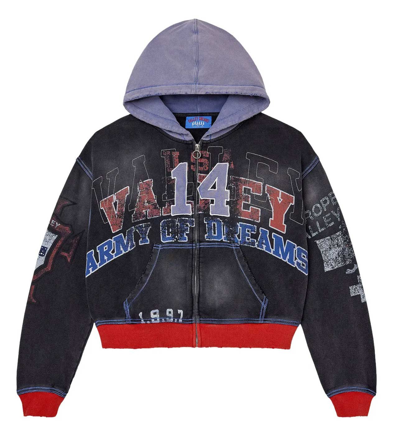 Vale Forever Big 14 Zip Up Hoodie Black Size US XL / EU 56 / 4 - 1 Thumbnail