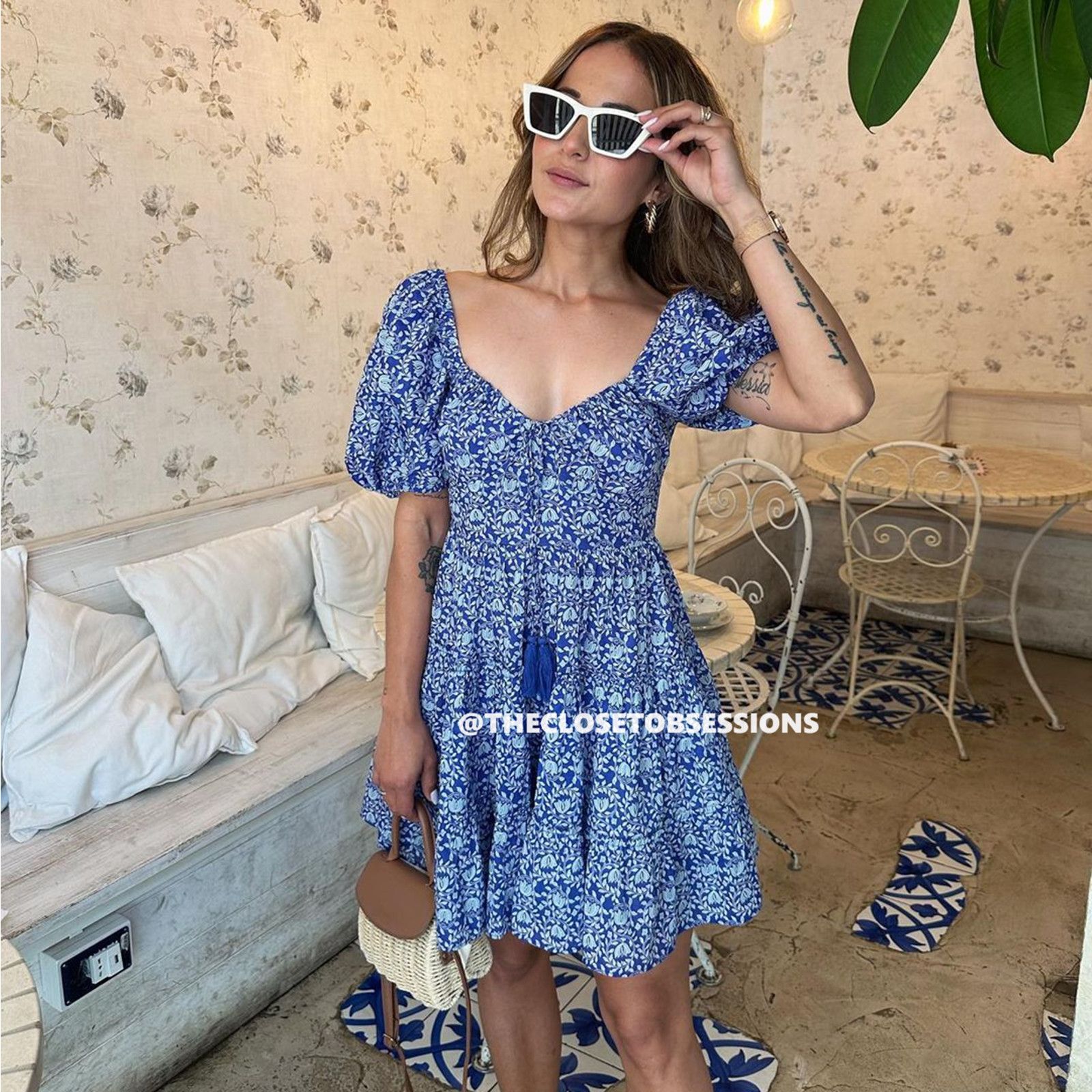 Zara ZARA BLOGGER FAVE!!! A-Line Dress with Balloon Sleeves NWT Size L / US 10 / IT 46 - 6 Thumbnail