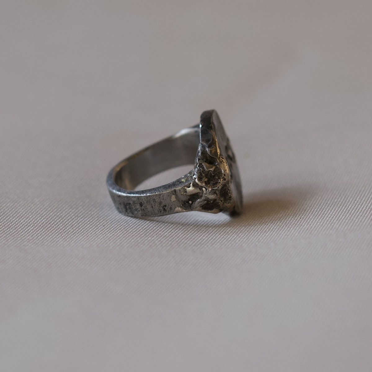 Handmade Lee Brennan Design - Custom Signet Ring Size ONE SIZE - 4 Thumbnail