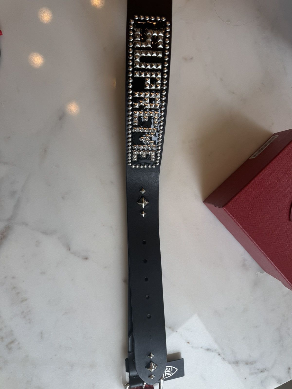 Supreme Supreme X Hollywood Trading Company Studded Belt Black XL Size ONE SIZE - 4 Thumbnail