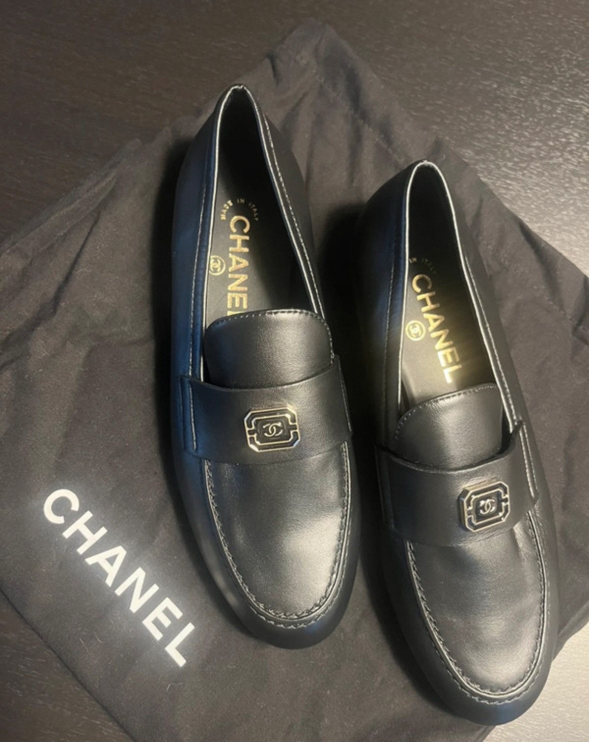 Chanel Chanel Loafers – Black Quilted Leather – Size EU 38 / US 7.5 Size US 7 / IT 37 - 11 Thumbnail