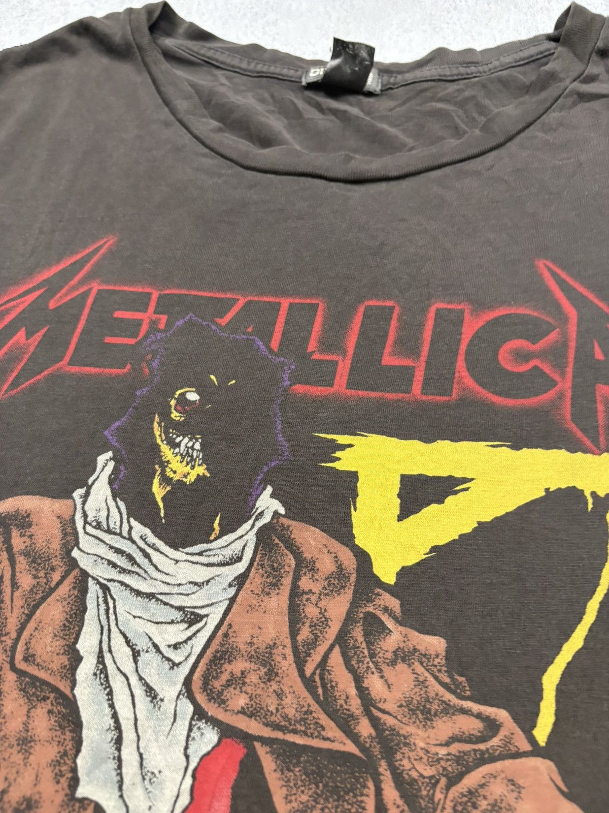 Band Tees Metallica Push Head Unforgiven Graphic Tee 2018 Distressed Size US XL / EU 56 / 4 - 17 Thumbnail