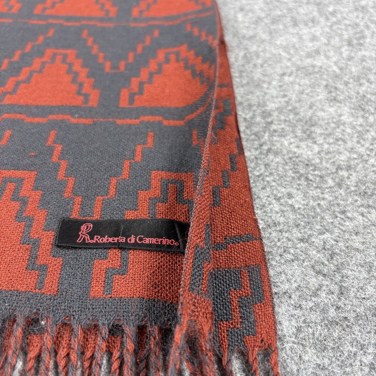 Roberta di Camerino × Vintage Roberta Di Camerino Scarf # D723 # Muffler # Neckwear Size ONE SIZE - 4 Thumbnail