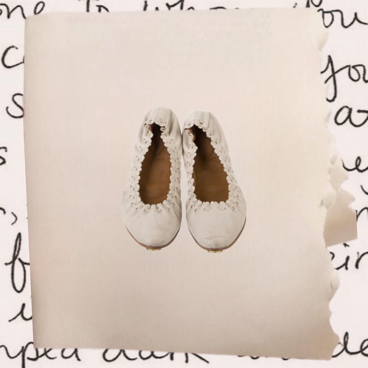 See by Chloe leather scalloped accent ballet flats Size US 8.5 / IT 38.5 - 1 Thumbnail