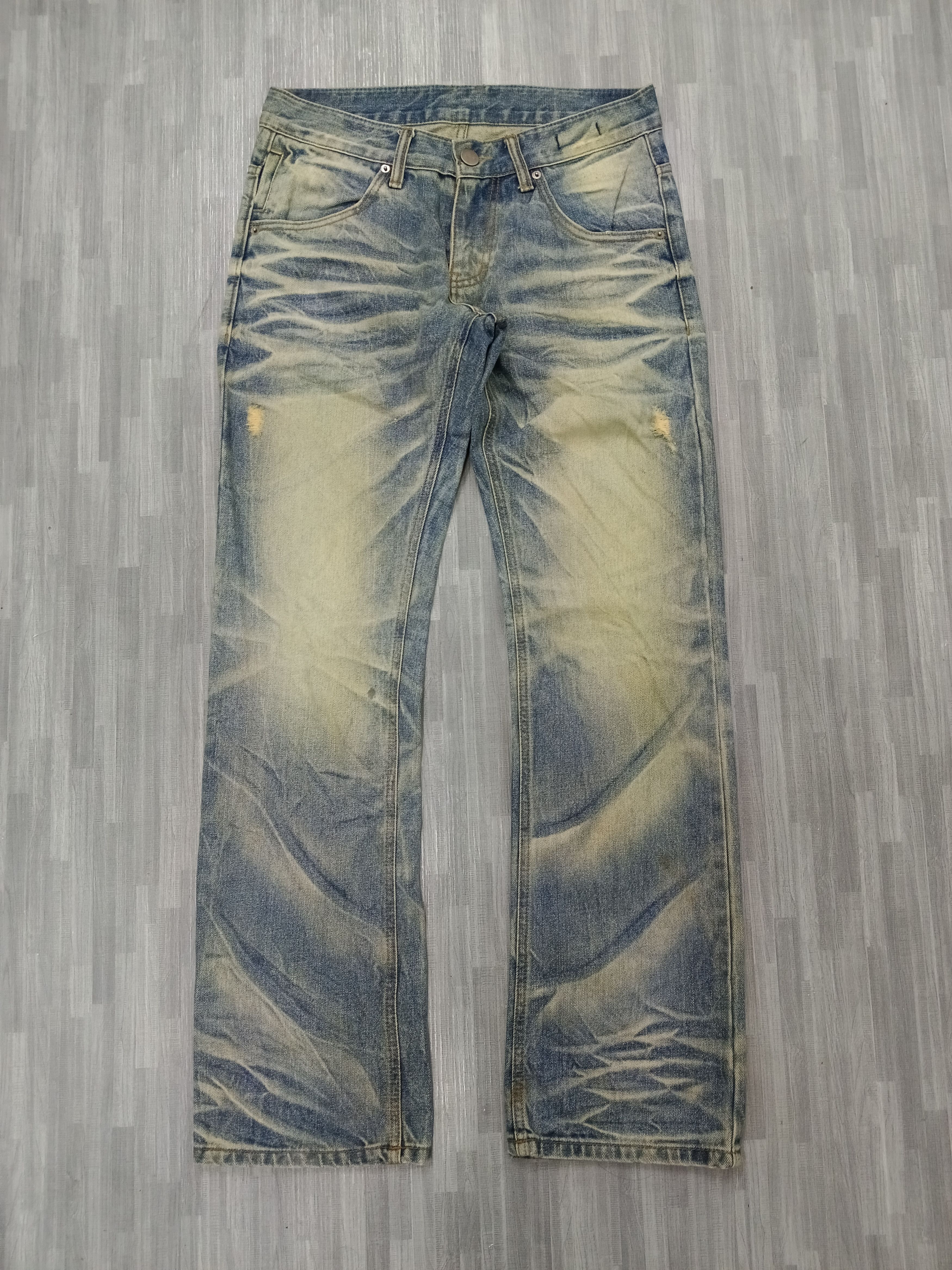 If Six Was Nine × Rusty SiCK RUSTY IMPROVES DENIM PANTS Size US 30 / EU 46 - 2 Thumbnail