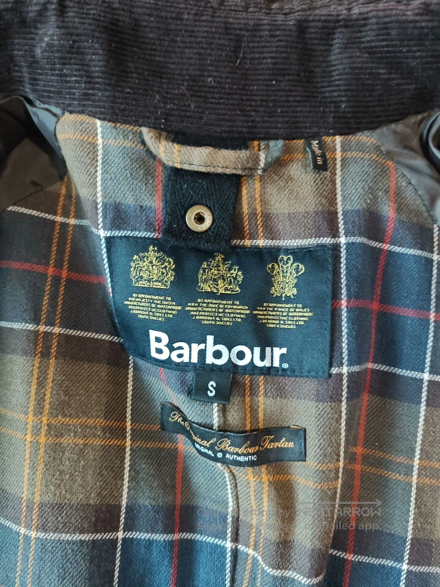 Barbour Barbour Ashby Wax Jacket. Size US S / EU 44-46 / 1 - 4 Thumbnail