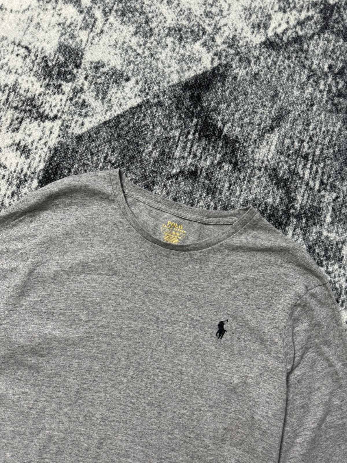 Polo Ralph Lauren × Vintage Vintage Polo Ralph Lauren Long Sleeve Tee Black Pony Y2K 90s Size US L / EU 52-54 / 3 - 2 Thumbnail