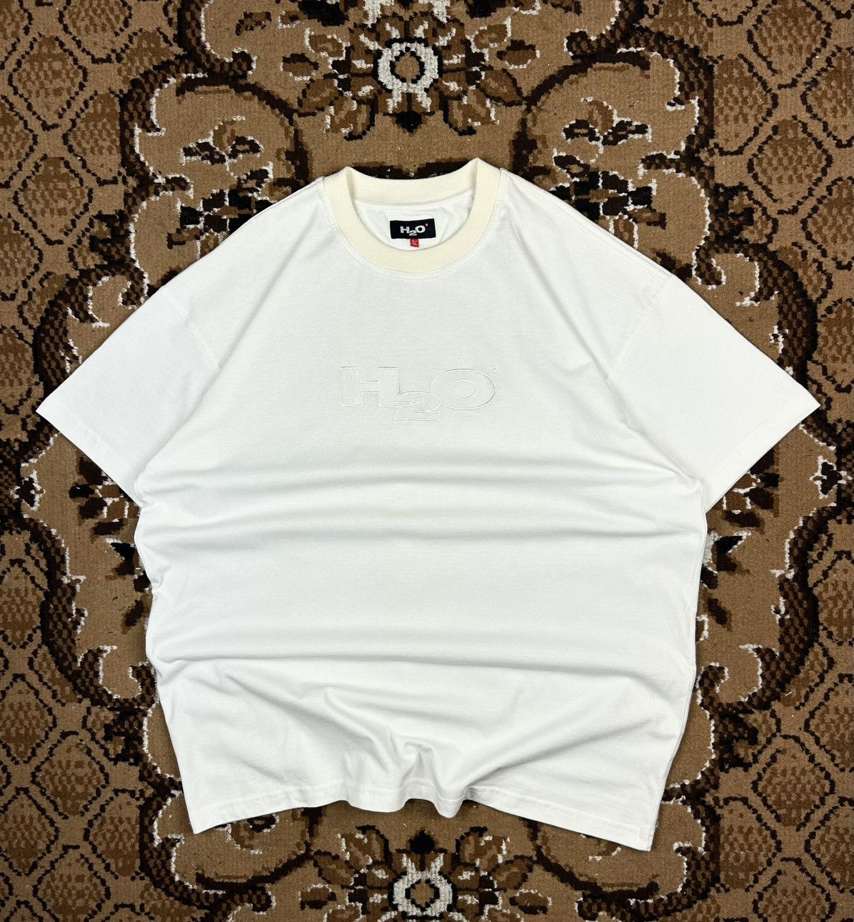 Vintage Vintage H2O Oversized tee embroidered logo Size US XXL / EU 58 / 5 - 1 Thumbnail