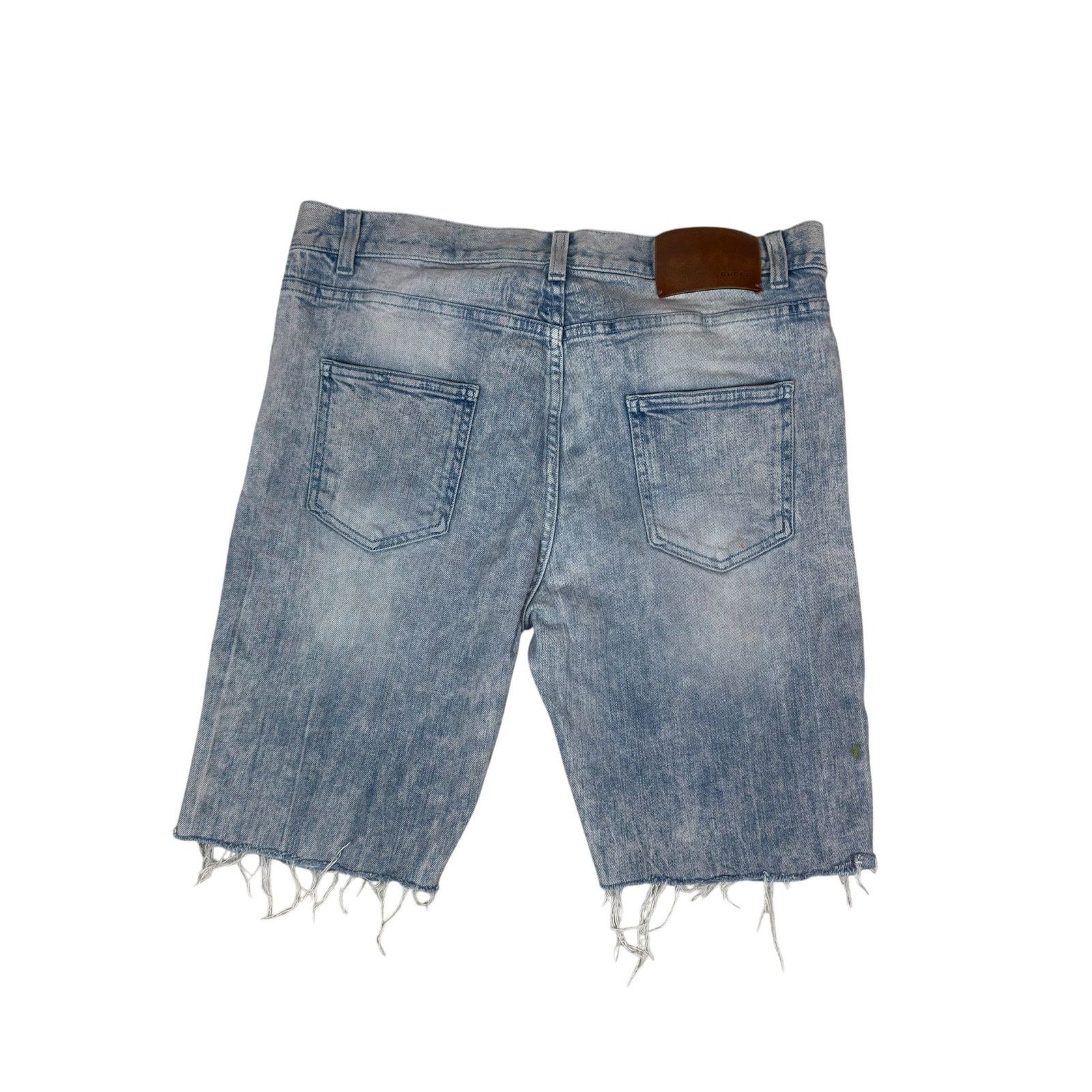 Gucci Gucci Blue High Rise Shorts 42 Size US 31 - 4 Thumbnail