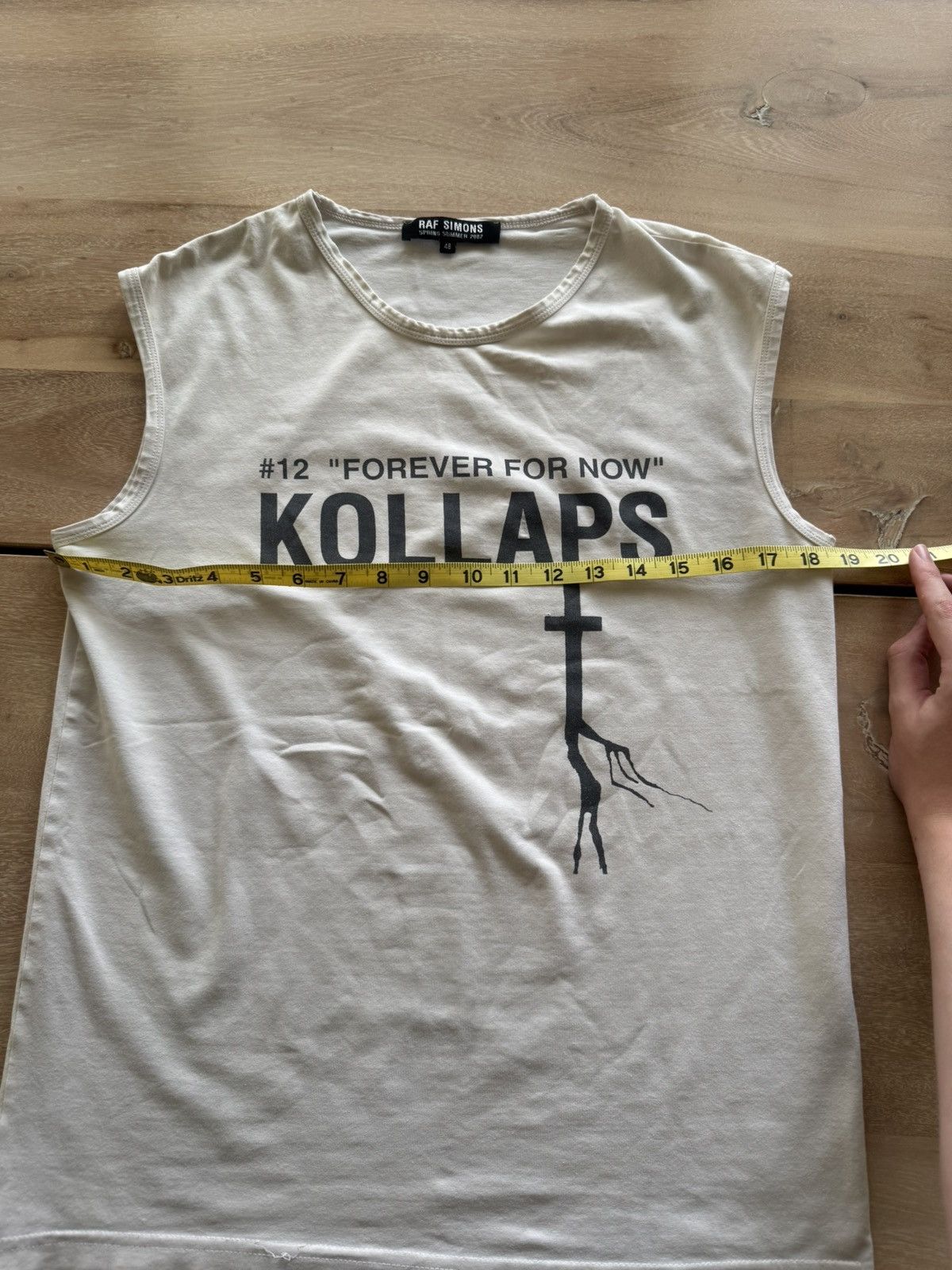 Raf Simons Raf Simons ORIGINAL SS02 Kollaps tank top Size US M / EU 48-50 / 2 - 5 Thumbnail
