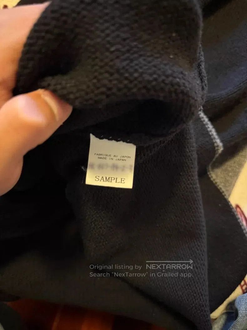 Yohji Yamamoto Yohji Yamamoto BlackScandal Paint Slogan Sweater Size US L / EU 52-54 / 3 - 5 Thumbnail