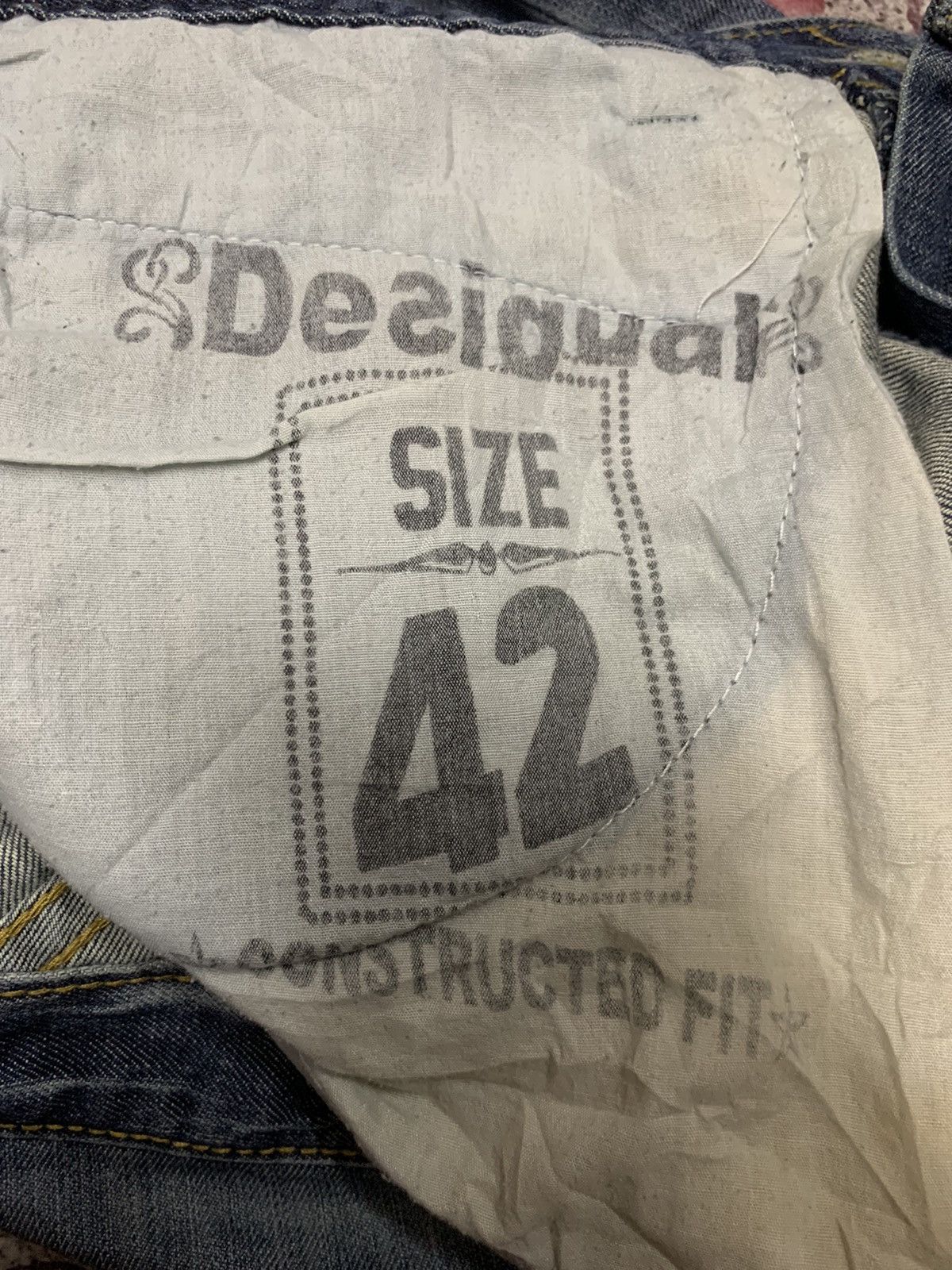 Desigual × Japanese Brand DESIGUAL FLARED MULTIPOCKET STYLISH DENIM Size US 33 - 14 Thumbnail