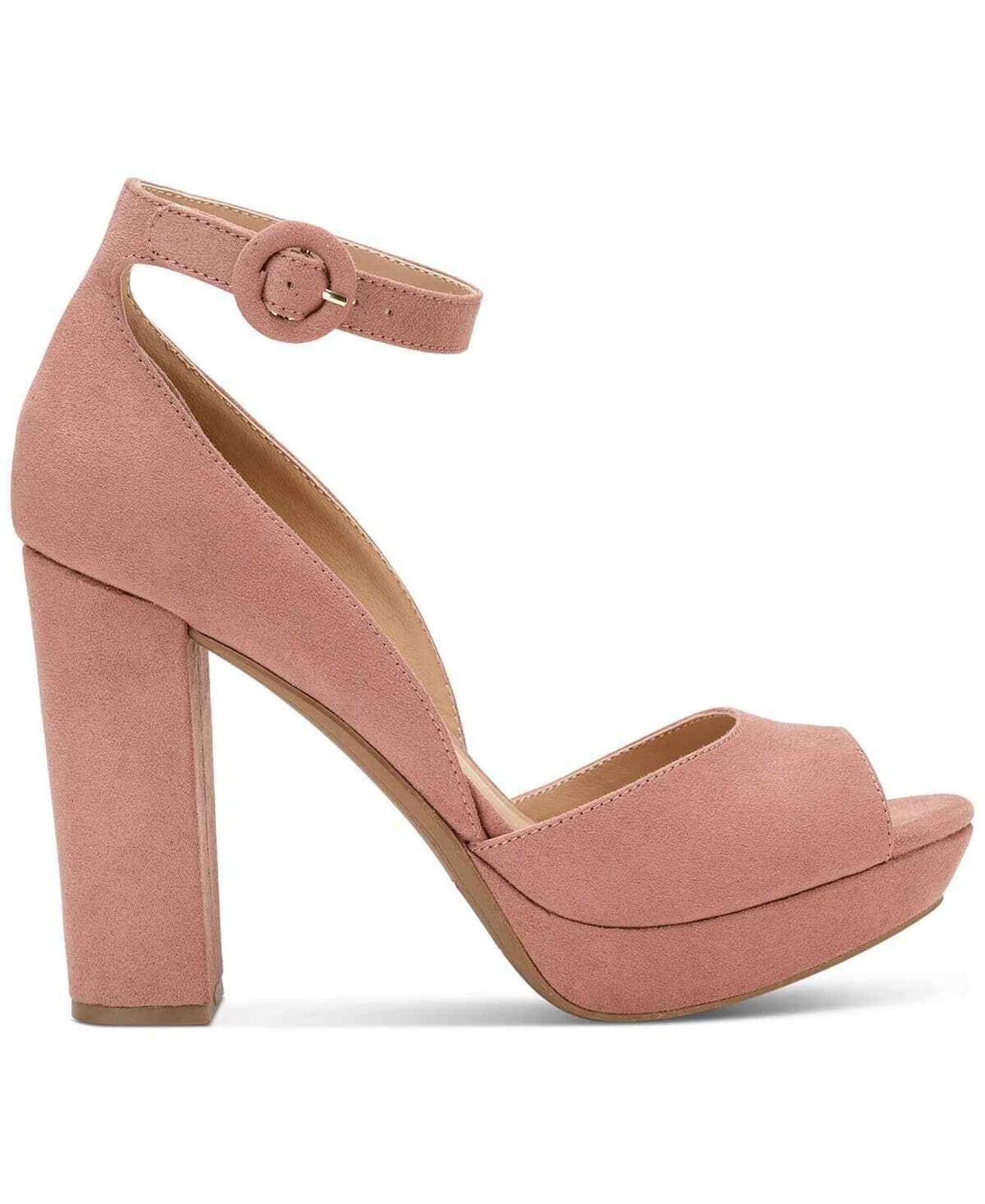 Other Sun + Stone Mauve Reeta Block-Heel Platform Sandals Size US 11 / IT 41 - 2 Thumbnail