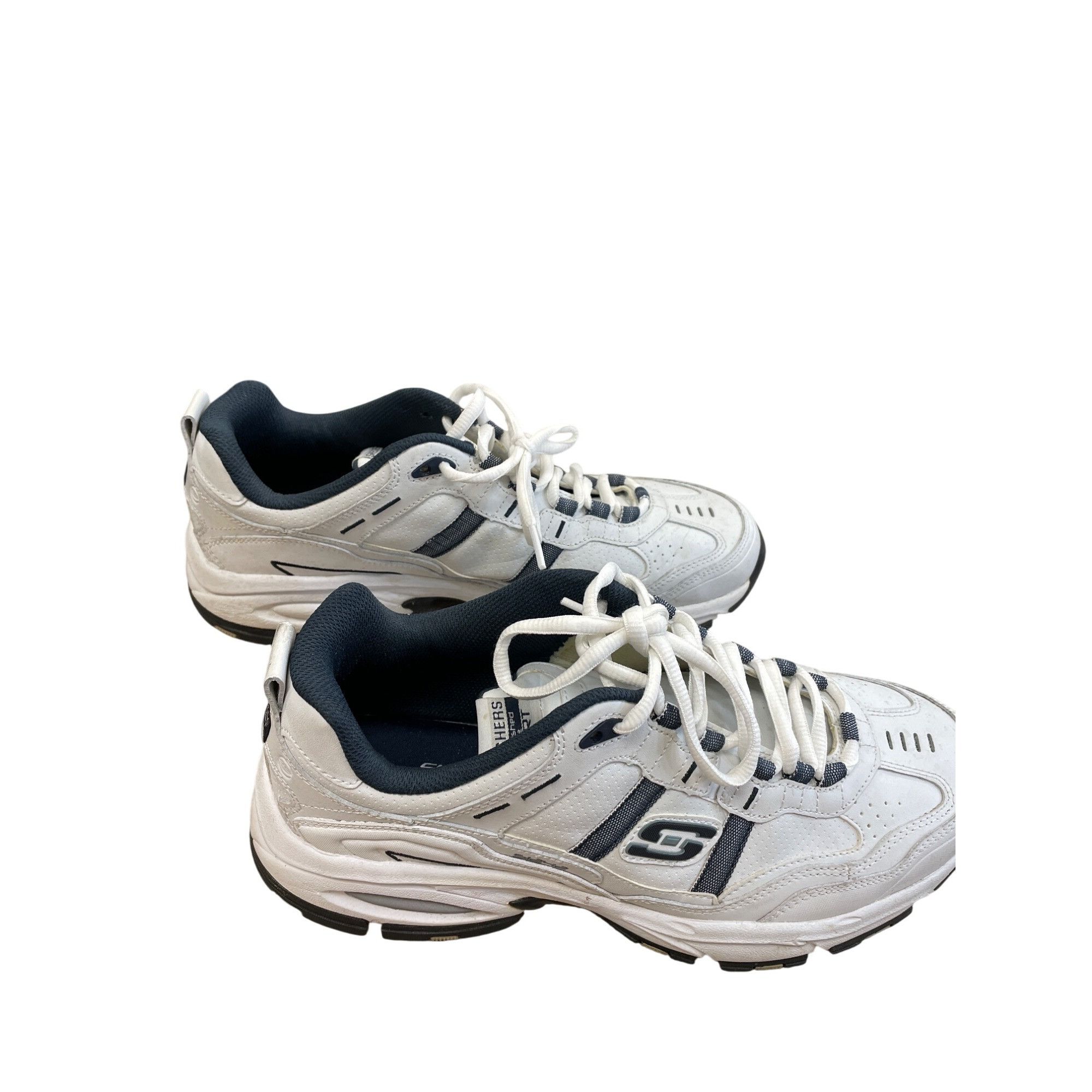 SKECHERS Skechers Sport 51242 Mens white blue sneakers shoes size 9.5 Size US 9.5 / EU 42-43 - 5 Thumbnail