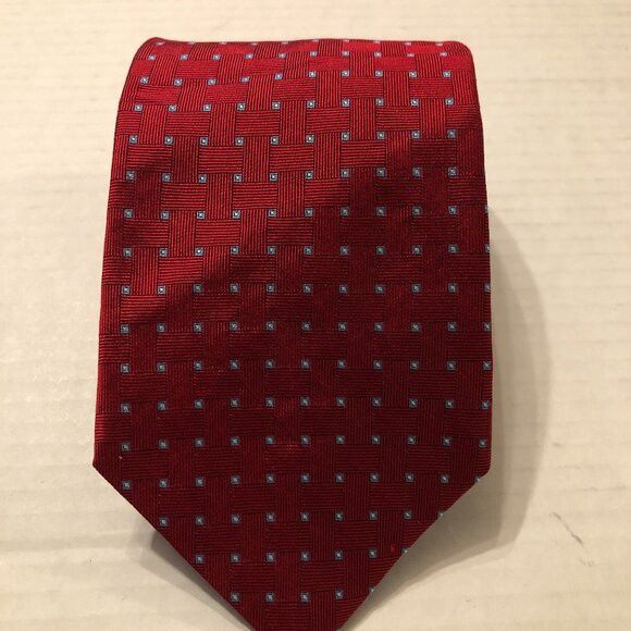 Brooks Brothers brooks brothers men's new red silk tie 3 3/4" X 59" Size ONE SIZE - 1 Thumbnail