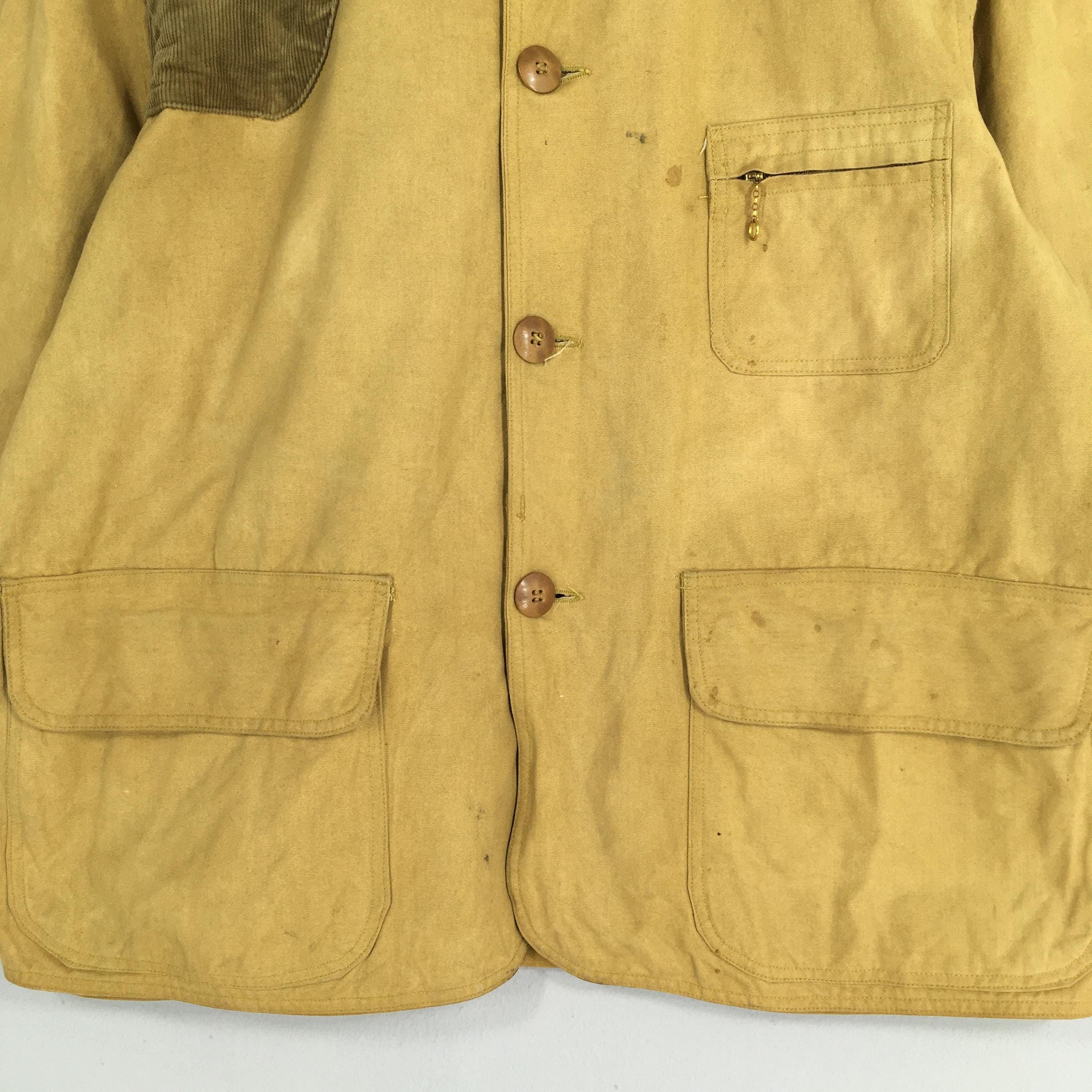 American Apparel 60's The Hettrick Mfg Co. Barn Field Multi Pocket Jacket L Size US L / EU 52-54 / 3 - 3 Thumbnail