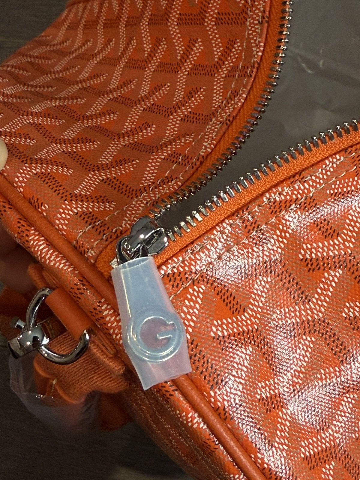 Goyard Goyard Barrel 40 Sports Bag Orange New Size ONE SIZE - 6 Thumbnail
