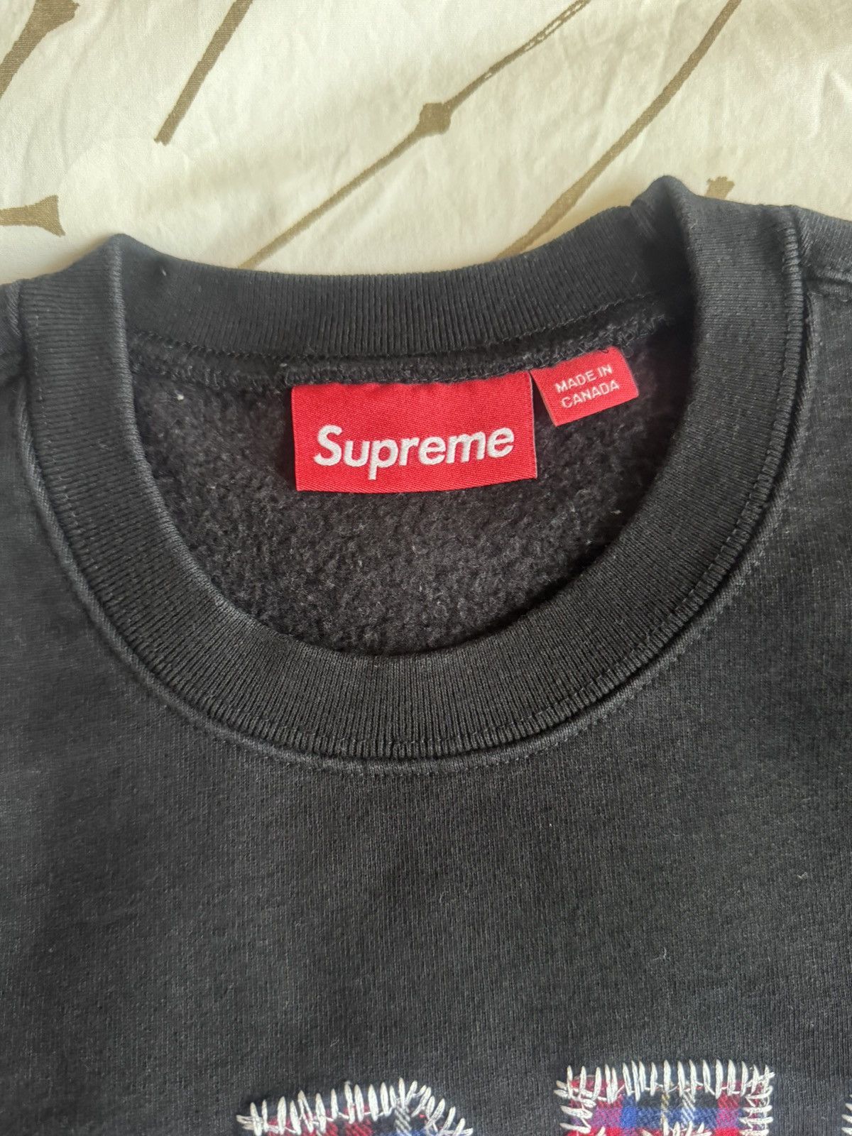 Supreme Supreme X Angels Pond Plaid Arc Crewneck size Small NEW Size US S / EU 44-46 / 1 - 4 Thumbnail