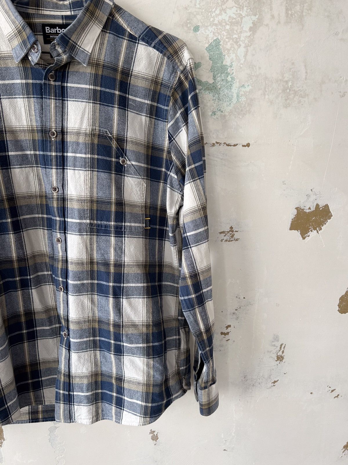 Barbour BARBOUR LONG SLEEVE SHIRT COTTON Size US M / EU 48-50 / 2 - 2 Thumbnail