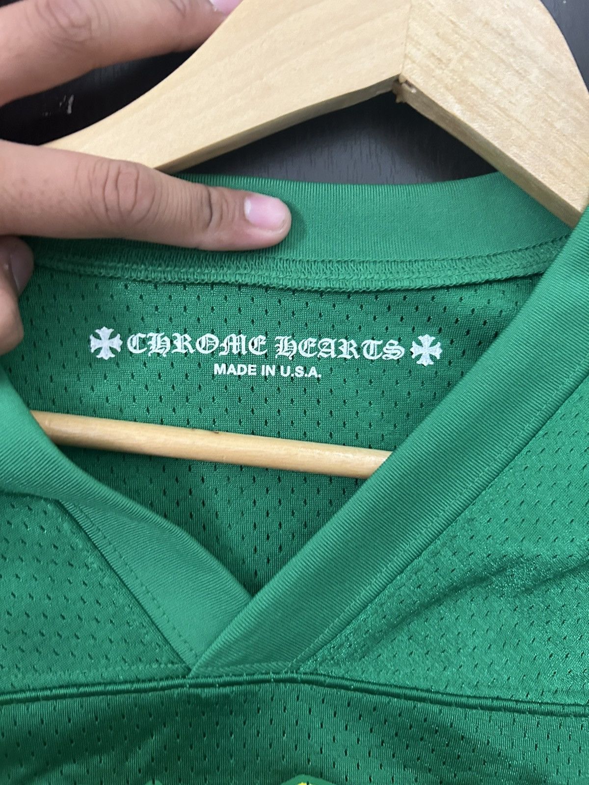 Chrome Hearts Chrome Hearts Green and Yellow Longsleeve Jersey Size US M / EU 48-50 / 2 - 5 Thumbnail