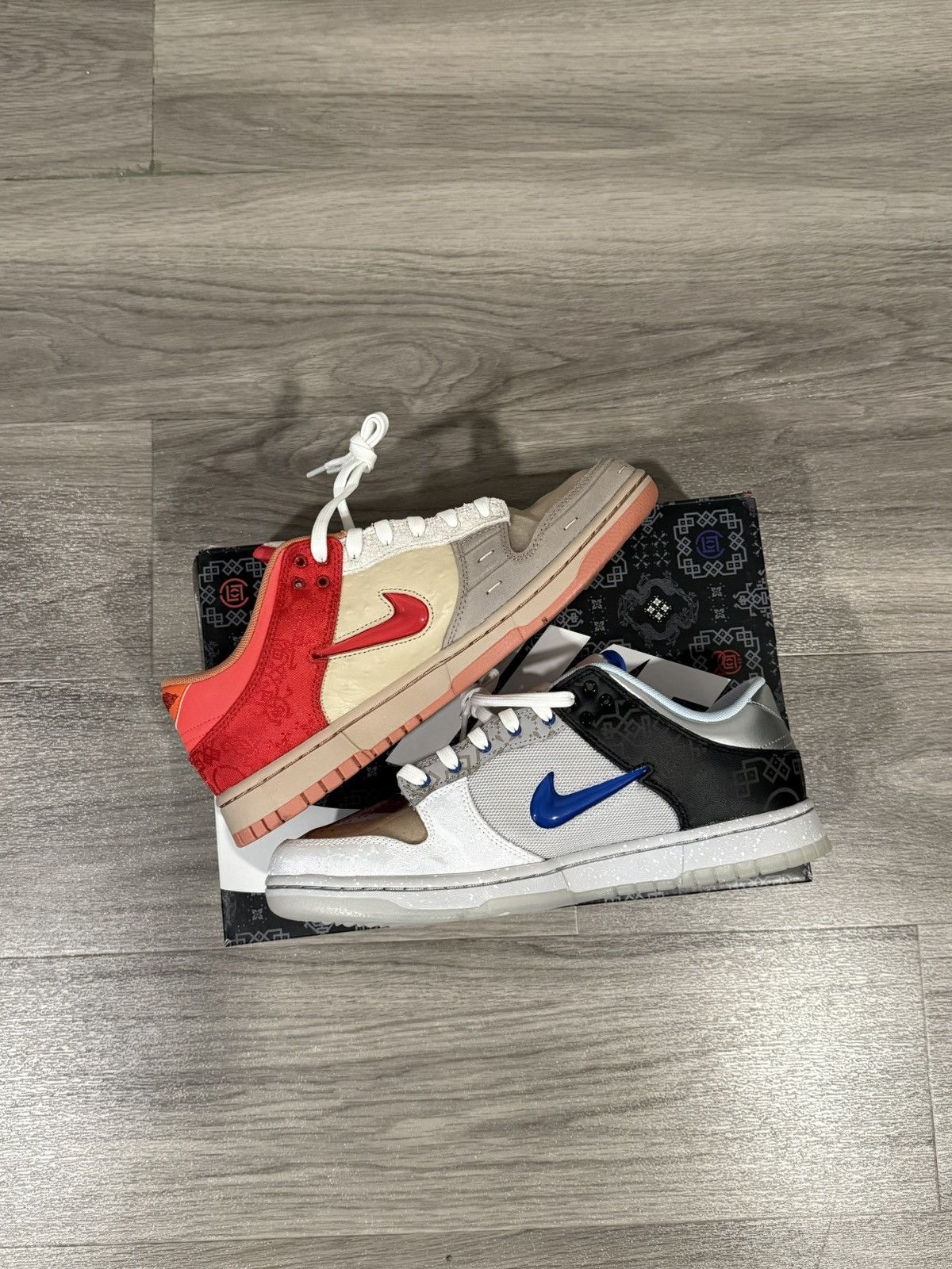 CLOT × Nike Nike Dunk Low SP “ What The Clot” Size US 10 / EU 43 - 2 Thumbnail
