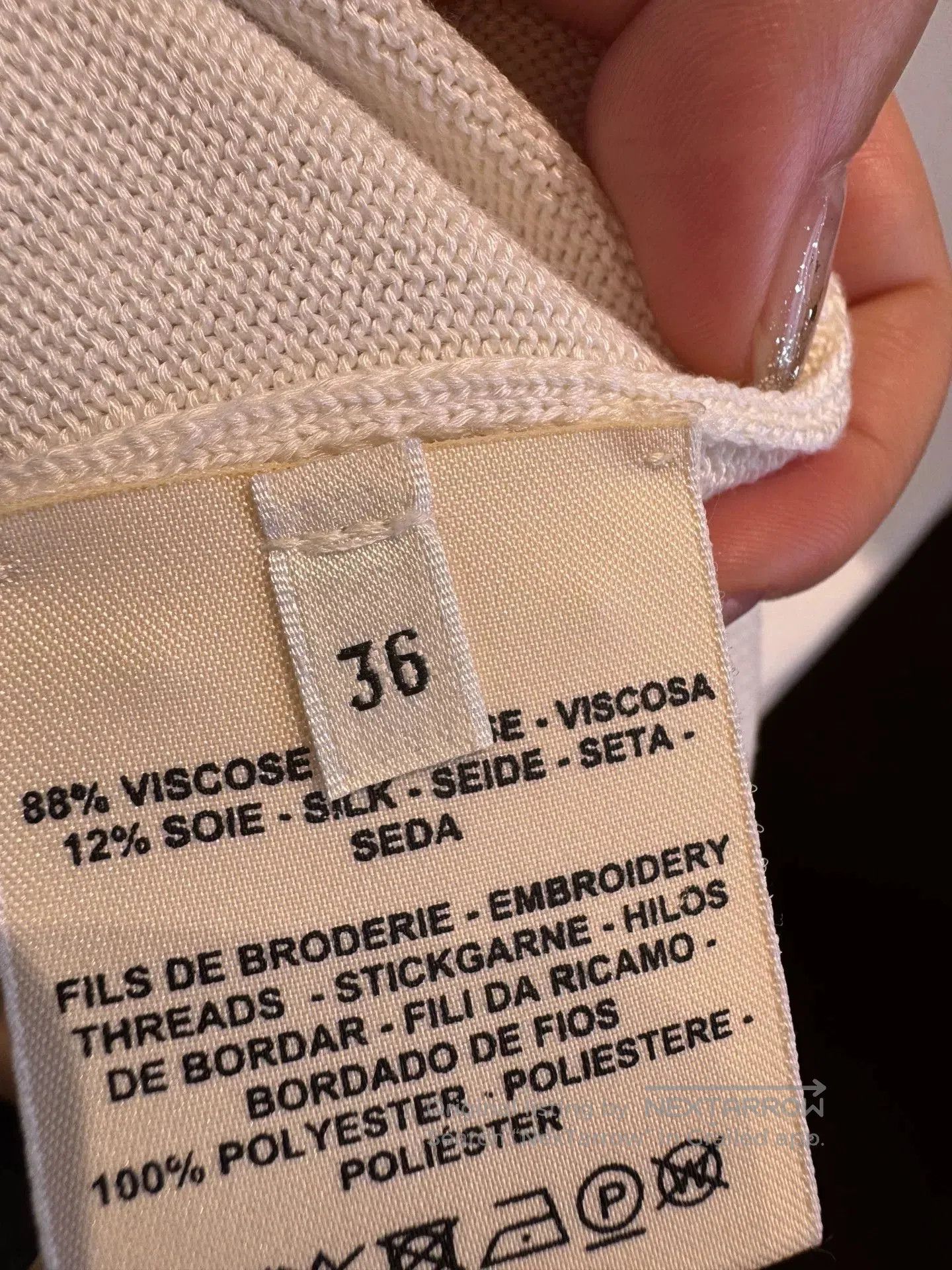 Hermes Hermes 2022 Diamond Knit Short Sleeve. Size US S / EU 44-46 / 1 - 6 Thumbnail