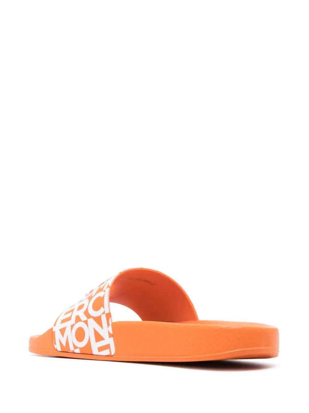 Moncler o1y1125 Slippers in Orange/White Size US 10 / IT 40 - 3 Thumbnail