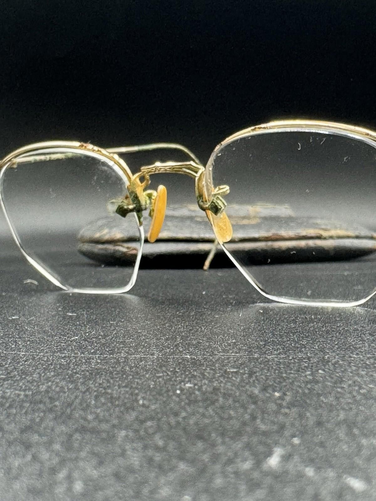 Other Vintage American Optical Ful-Vue Pince-Nez 1/10 12K GF Glass Size ONE SIZE - 5 Thumbnail