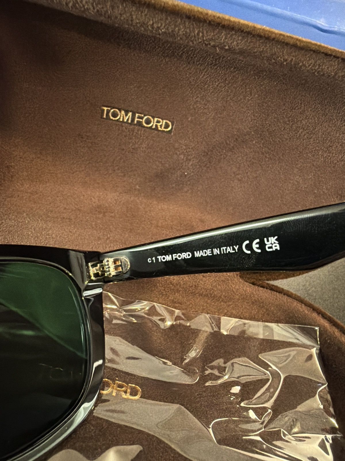 Tom Ford Tom Ford Kendel Shiny Black Size ONE SIZE - 4 Thumbnail