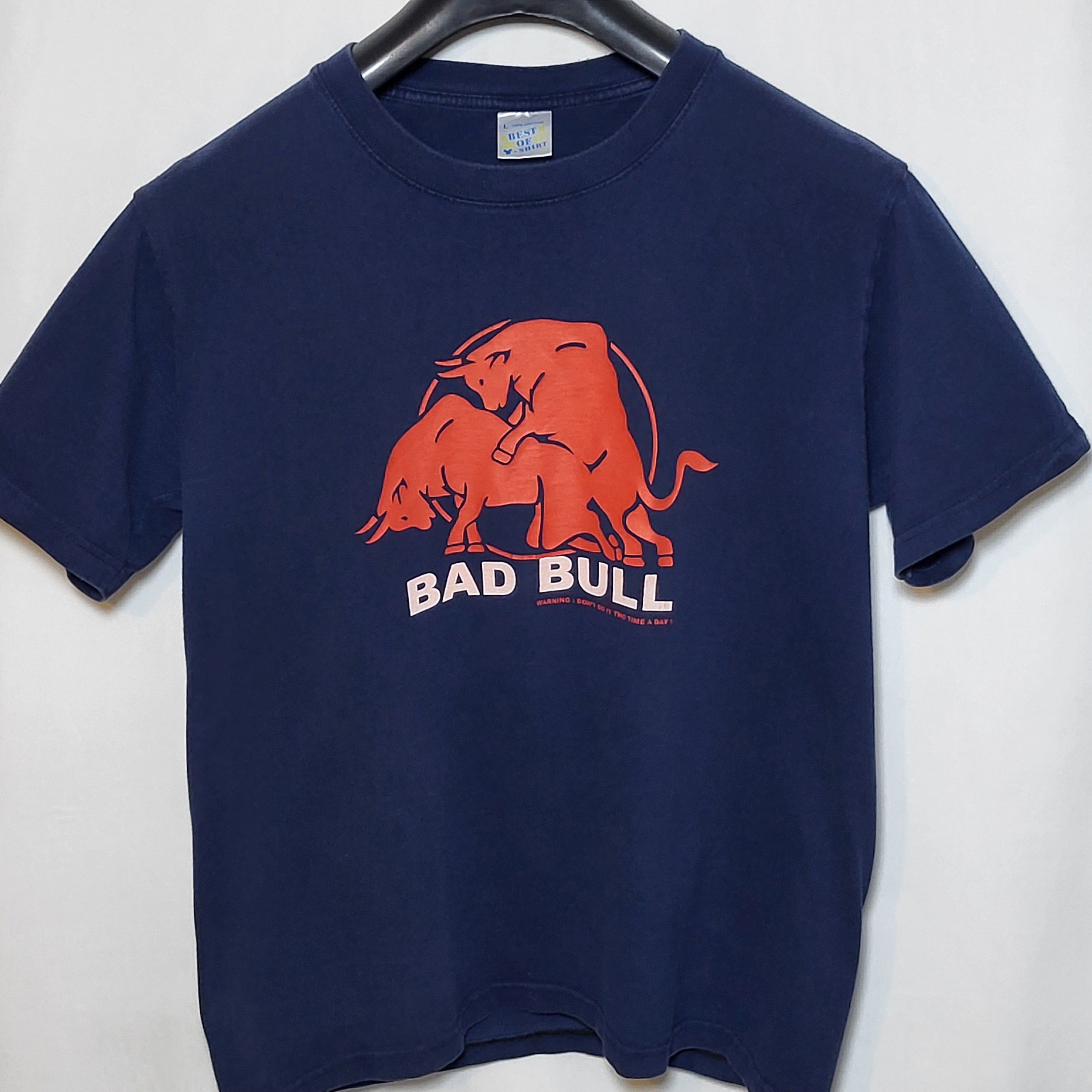 Red Bull Vintage Red Bull Bad Bull parody funny tee t-shirt Size US L / EU 52-54 / 3 - 2 Thumbnail