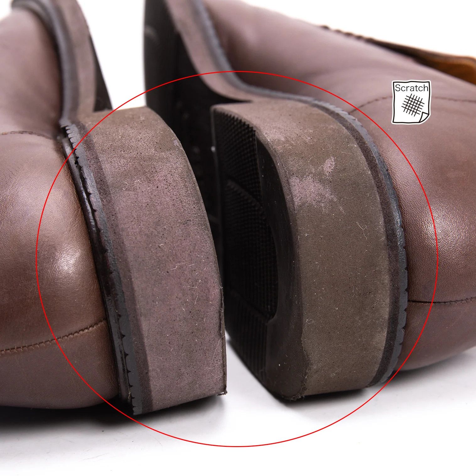 Issey Miyake Leather Slip-On Shoes in Brown Size 25 Size US 7 / EU 40 - 11 Thumbnail