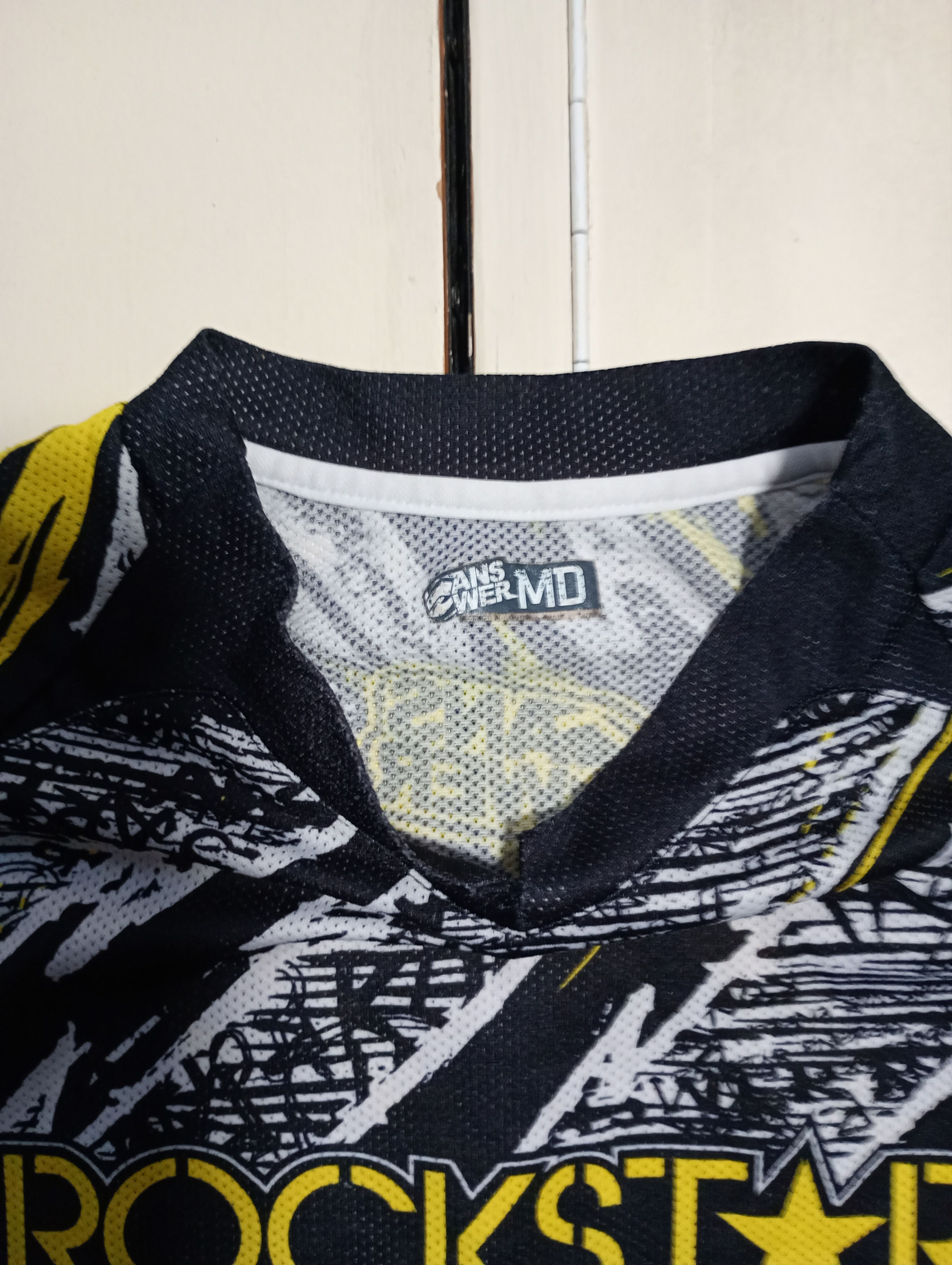 Vintage Answer Racing x Rockstar Motocross Jersey Y2k Size US M / EU 48-50 / 2 - 7 Thumbnail