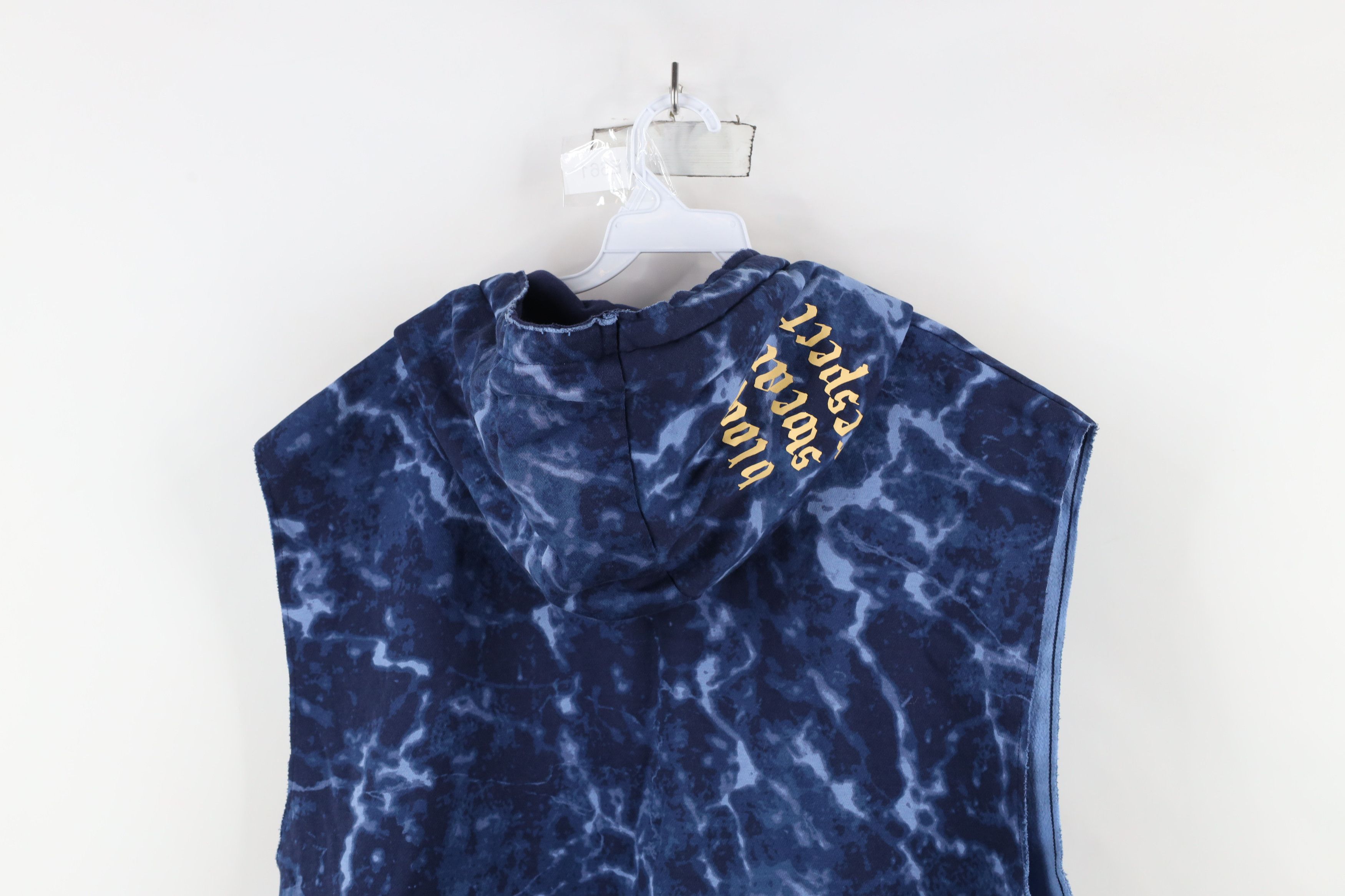 Under Armour × Vintage Under Armour x Project Rock Wash Sleeveless Muscle Hoodie Size US XXL / EU 58 / 5 - 12 Thumbnail