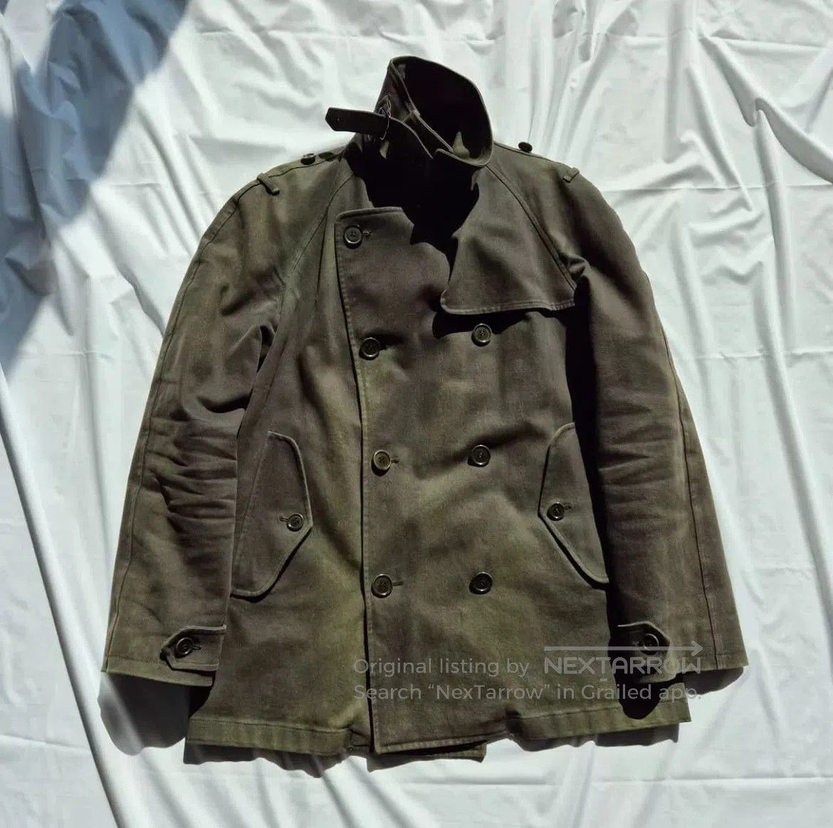 Helmut Lang Helmut Lang Military Motorcycle Jacket. Size US M / EU 48-50 / 2 - 1 Thumbnail