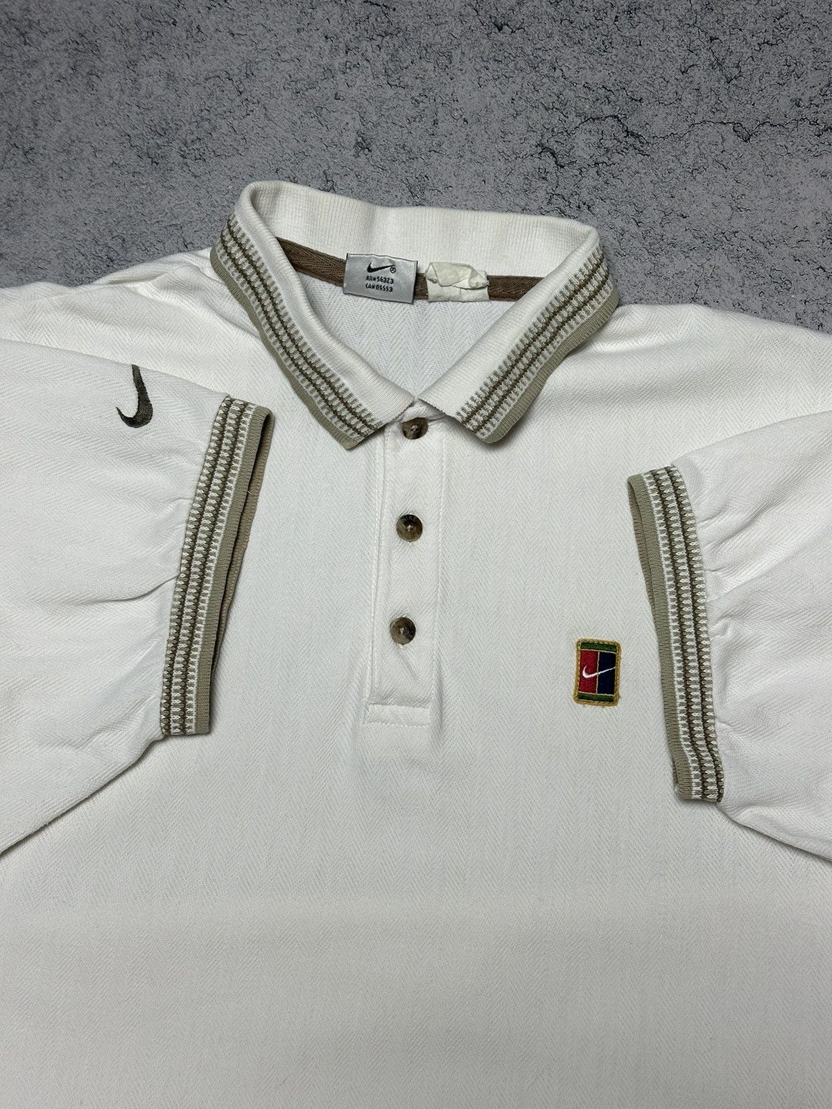 Nike Vintage Nike Challenge Court 90's Polo Shirt Size US M / EU 48-50 / 2 - 5 Thumbnail