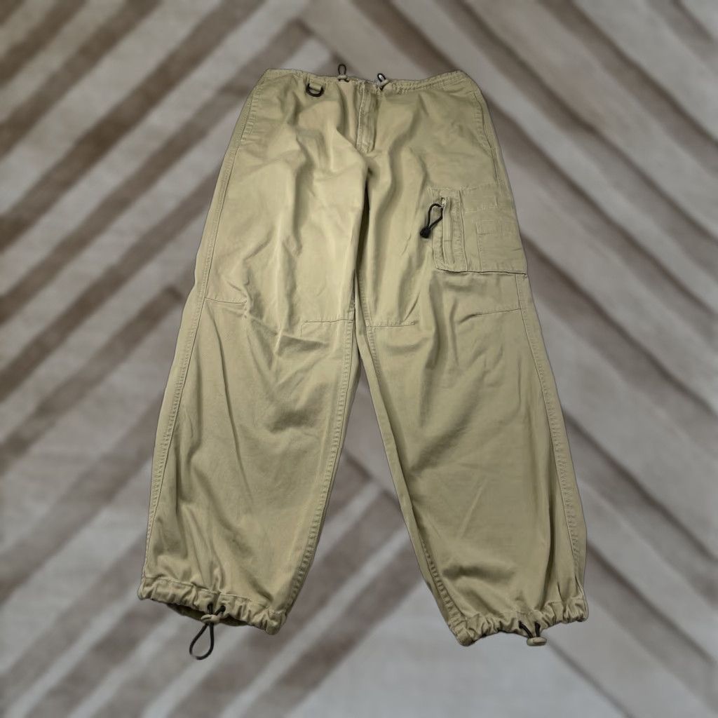Old Navy Vintage Old Navy Paratrooper Pants Clench Cord Mens Large Skate Grunge Pants Size US 33 - 1 Thumbnail