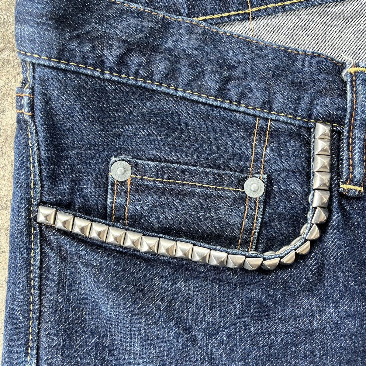 Hysteric Glamour Hysteric Glamour Studded Selvedge Jeans Size US 32 / EU 48 - 3 Thumbnail