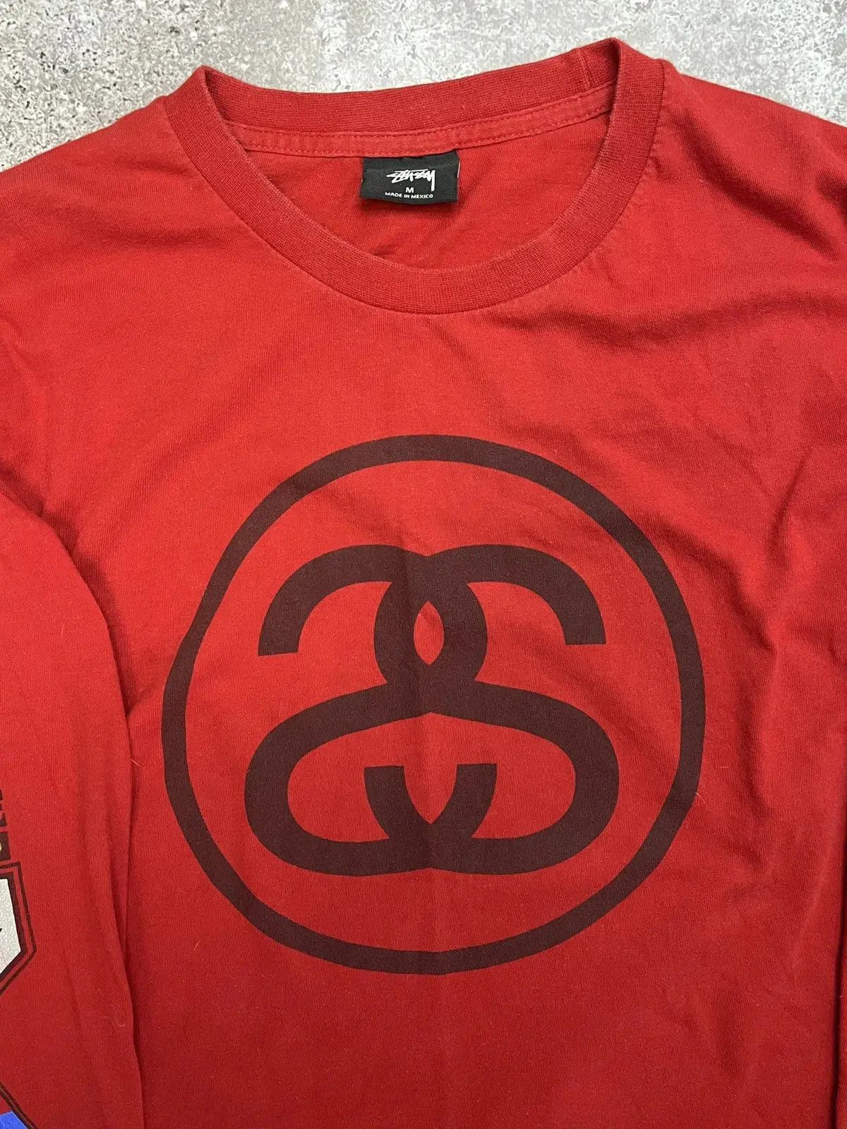 Stussy Stussy Vintage Big Logo Long Sleeve Size US M / EU 48-50 / 2 - 2 Thumbnail
