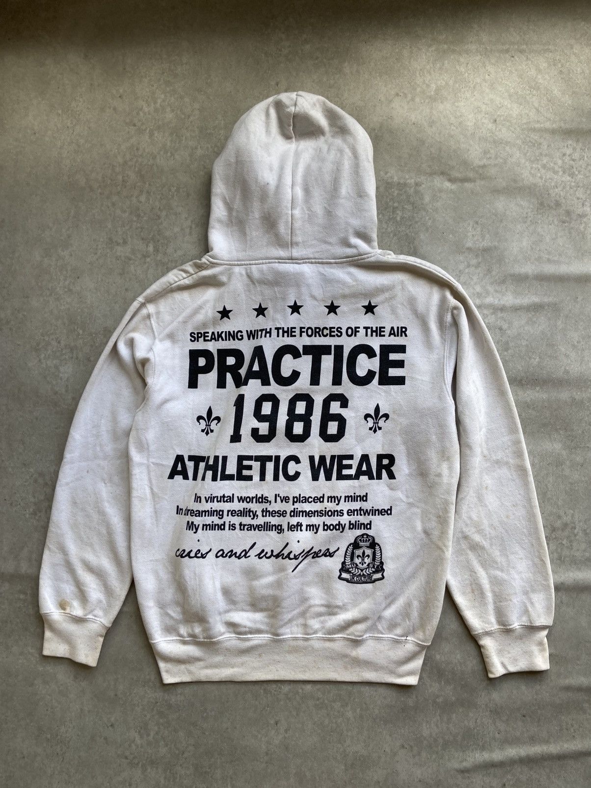 If Six Was Nine × Japanese Brand × Le Grande Bleu (L.G.B.) BOOTH POEM FUR HOODIE IFSIXWASNINE LGB STYLED Size US L / EU 52-54 / 3 - 9 Thumbnail