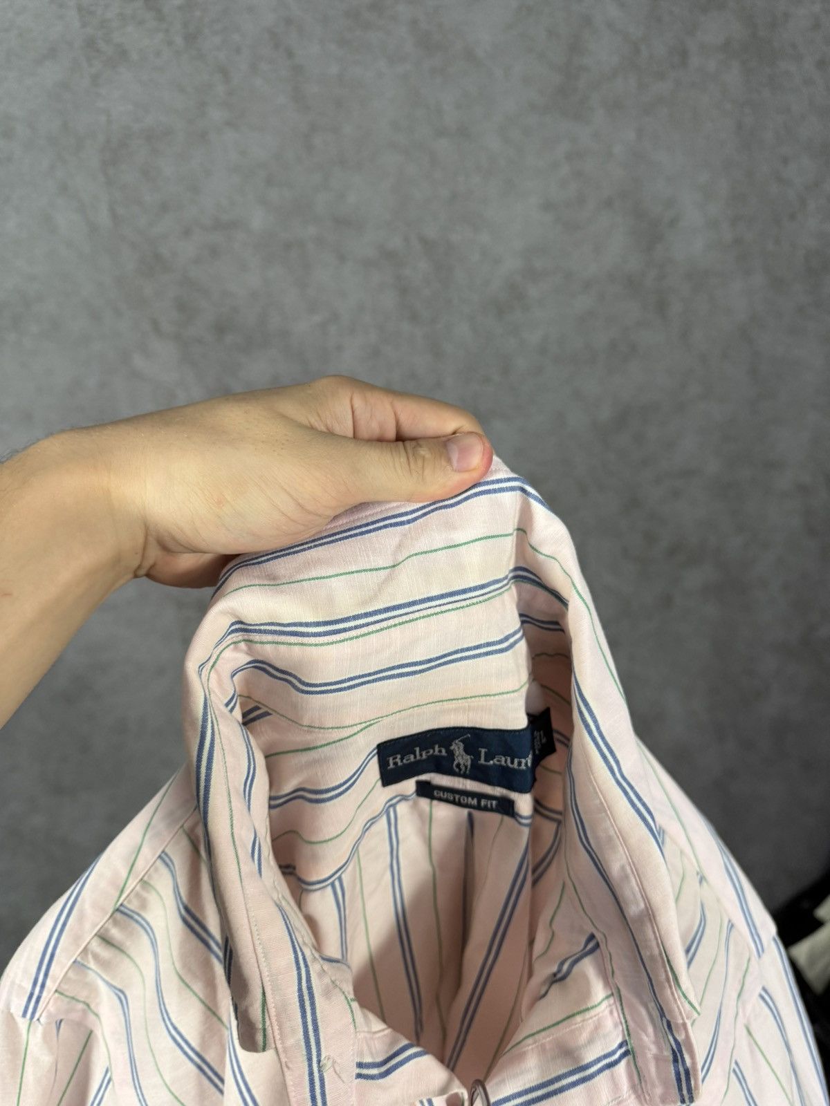 Polo Ralph Lauren Polo Ralph Lauren designer logo striped shirt Size US L / EU 52-54 / 3 - 8 Thumbnail