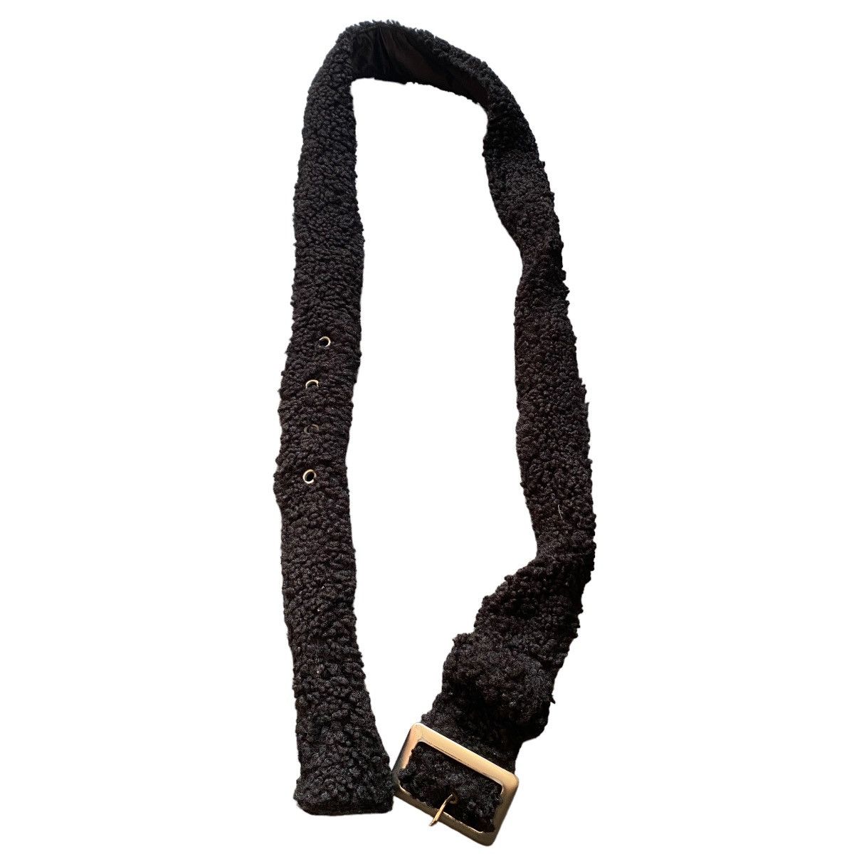 2000s Black Fur Belt Kmrii Lgb Style