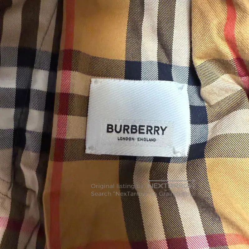 Burberry Women's Military Green Cotton Jacket.