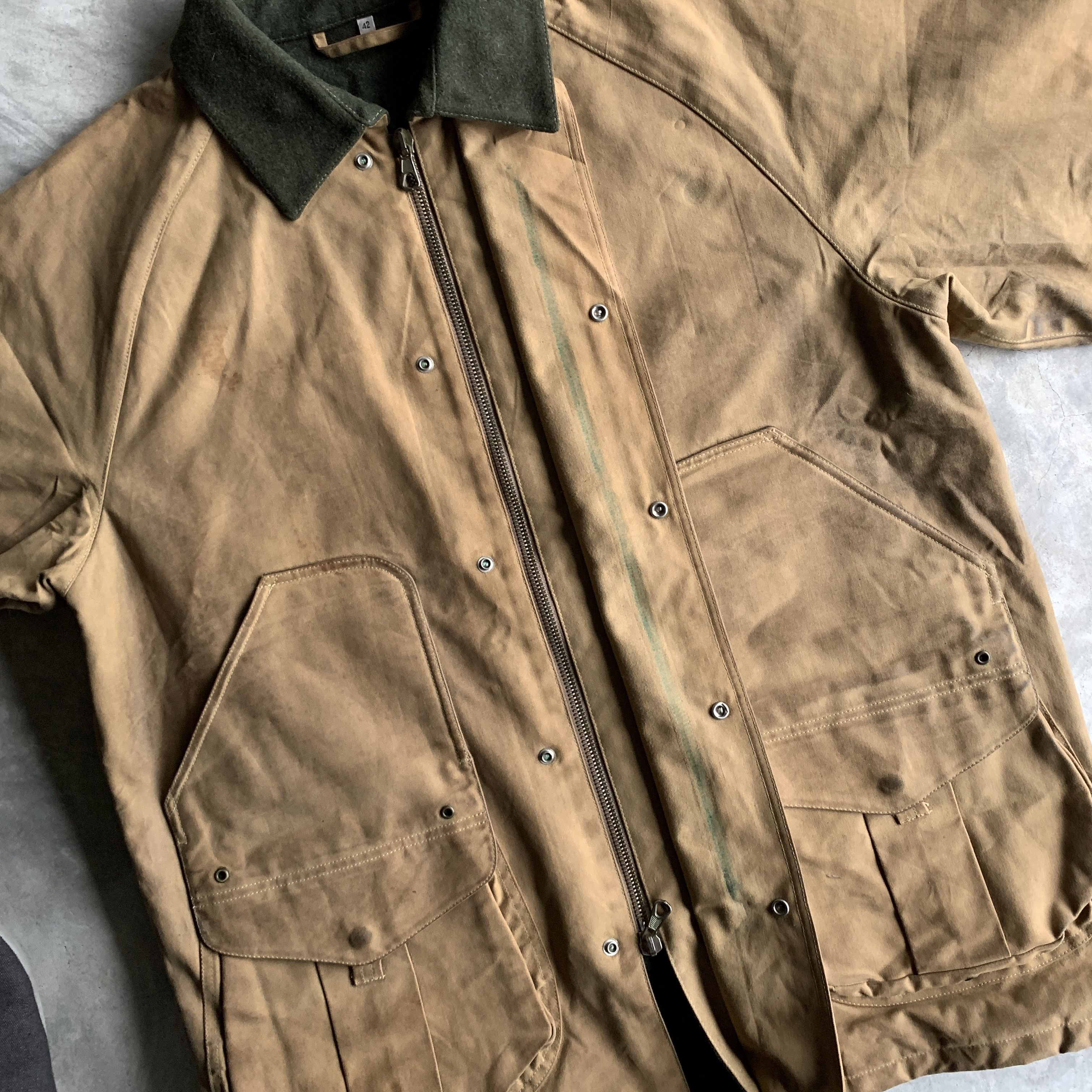 Filson × Vintage Filson Tin Cloth Linen Hunter Jacket Size US L / EU 52-54 / 3 - 8 Thumbnail
