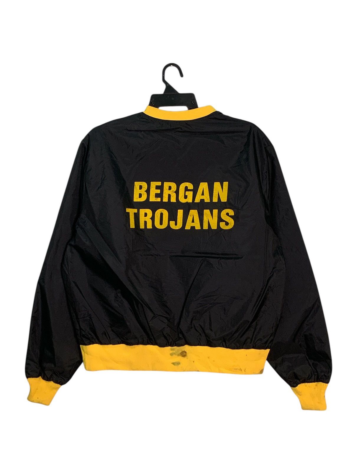 Bergans Rare Vintage Bergan Trojans Pullover Windbreaker Jacket Size US L / EU 52-54 / 3 - 1 Thumbnail