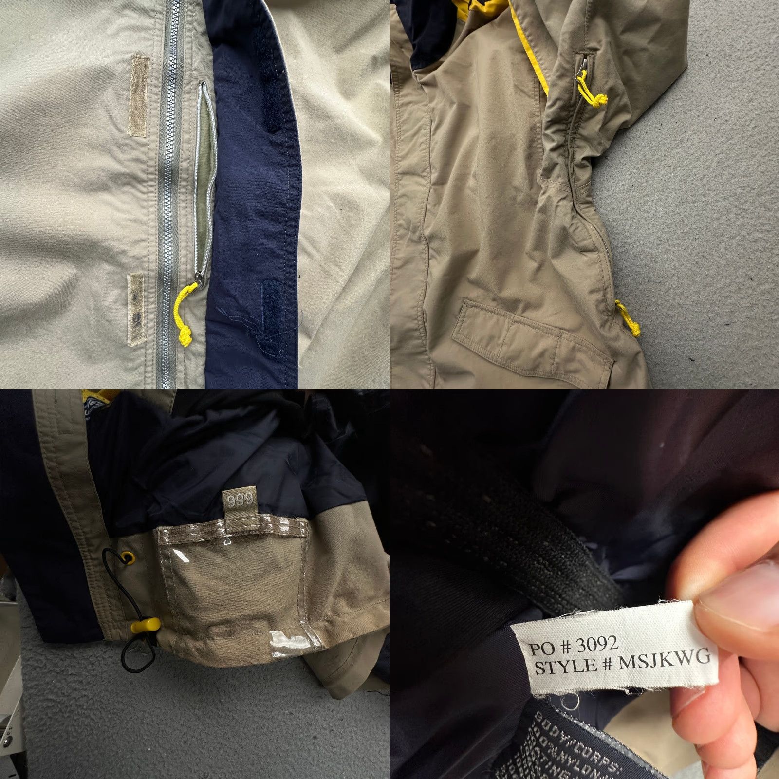 Hurley VINTAGE Hurley 999 Ski Snowboard Jacket Mens L Brown Yellow Jacket Mens 999 Ski Snowboard Pattern Solid 80s 90s Size US L / EU 52-54 / 3 - 11 Thumbnail