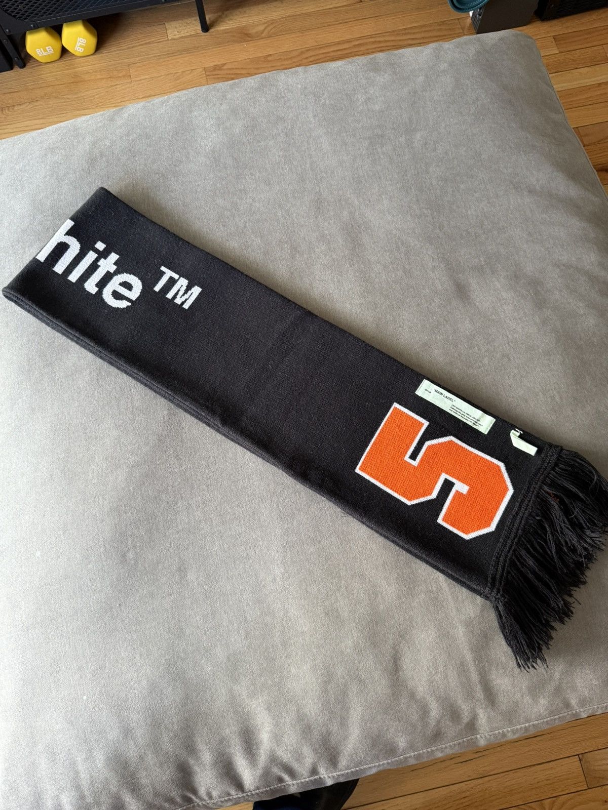 Off-White OFF-WHITE Diagonal Big Logo Scarf Size ONE SIZE - 6 Thumbnail