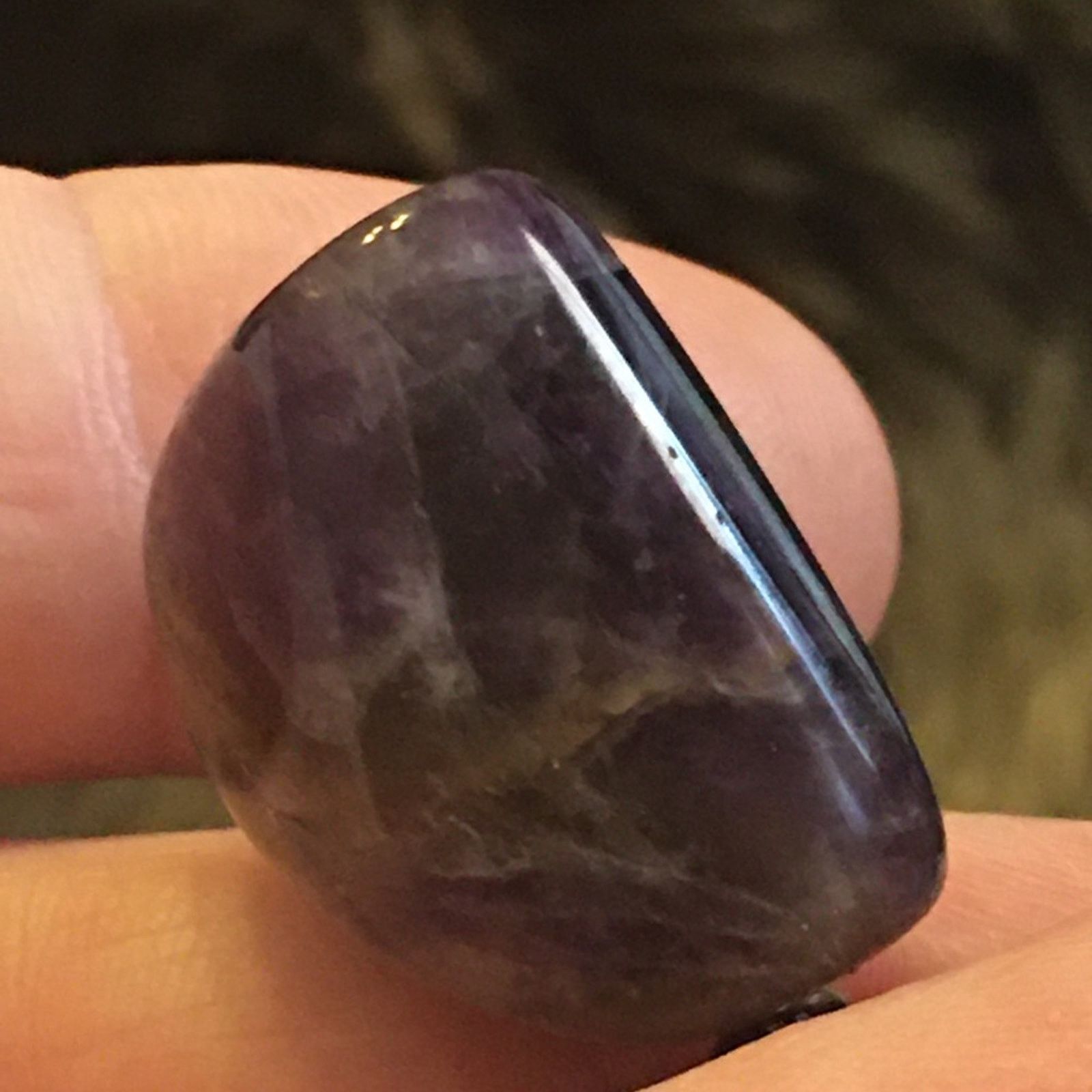 Vintage Vintage genuine amethyst slab gem necklace Size ONE SIZE - 7 Thumbnail