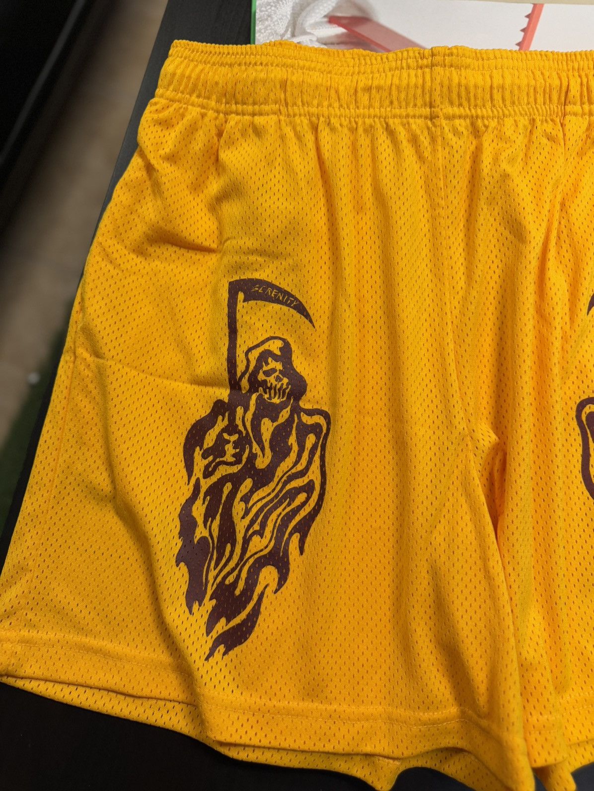Eric Emanuel × Warren Lotas Eric Emanuel x Warren Lotas Mesh Shorts Size XXL Size US 31 - 4 Thumbnail