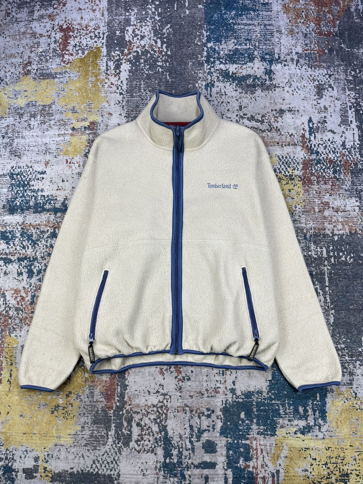 Timberland Vtg USA Timberland Weathergear Fleece Zipper Jacket Size US M / EU 48-50 / 2 - 8 Thumbnail