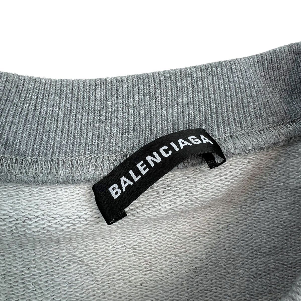 Balenciaga Balenciaga Campaign Logo Grey Sweatshirt Size US M / EU 48-50 / 2 - 4 Thumbnail